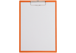 Klembord MAUL A4 staand PVC neon oranje