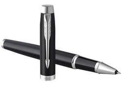Rollerpen Parker IM matte black CT fijn