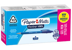 Gelschrijver Paper Mate FlexGrip medium blauw