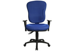 Bureaustoel Topstar Wellpoint 30 SY blauw