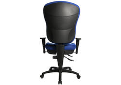 Bureaustoel Topstar Wellpoint 30 SY blauw