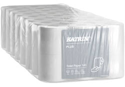 Toiletpapier Katrin Plus 3-laags wit 143vel 48rollen
