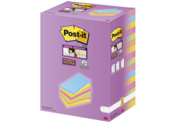 Memoblok Post-it 655 127x76mm assorti 16 stuks