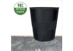 Papierbak Leitz Recycle range 15liter zwart