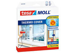 Isolatiefolie tesamoll® Thermo Cover voor ramen 1,7x1,5m transparant