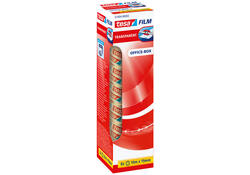 Plakband tesafilm® 10mx19mm transparant 8 rollen