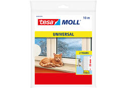 tochtstrip tesamoll® Universal schuimprofiel zelfklevend 10mx25mm wit