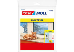 tochtstrip tesamoll® Universal schuimprofiel zelfklevend 10mx15mm wit