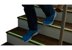 Anti-slip tape tesa® 5mx25mm fluoriserend