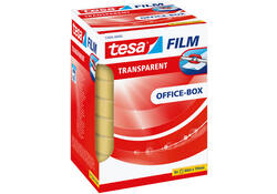 Plakband tesafilm® 66mx19mm Transparant 8 rollen