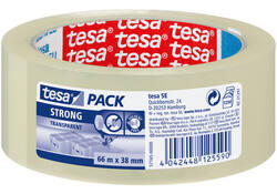 Verpakkingstape tesapack® Strong 66mx38mm transparant