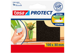 Beschermvilt tesa® Protect anti-kras 80x100mm bruin