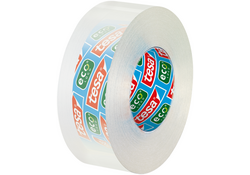 Plakband handdispenser tesafilm® Eco & Clear 33mx19mm transparant blister