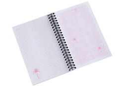 Things to do Djois Atlanta recycled papier Tropical 125x195mm 100 vel 70gr roze 2 stuks