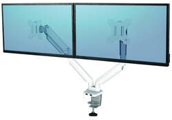 Monitorarm Fellowes Platinum Serie Duo wit