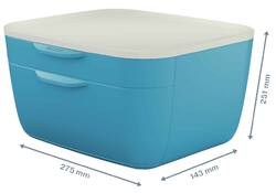 Ladenblok Leitz Cosy 2 laden blauw