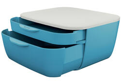 Ladenblok Leitz Cosy 2 laden blauw