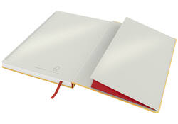 Notitieboek Leitz Cosy B5 160blz 100gr lijn geel