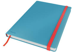 Notitieboek Leitz Cosy B5 160blz 100gr lijn blauw