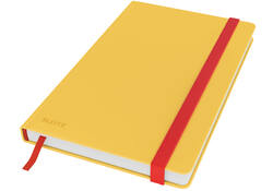Notitieboek Leitz Cosy A5 160blz 100gr lijn geel