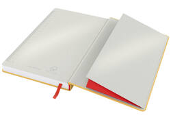 Notitieboek Leitz Cosy A5 160blz 100gr lijn geel