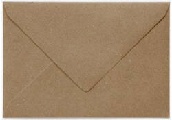 Envelop Papicolor EA5 156x220mm recycled kraft bruin