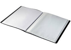 Showmap Leitz Recycle A4 20-tassen gerecycled PP zwart
