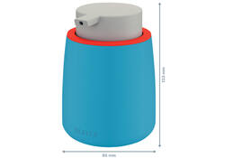 Handzeepdispenser Leitz Cosy voor handzeep 300ml blauw