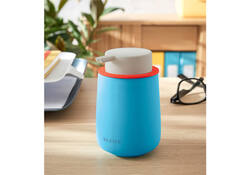 Handzeepdispenser Leitz Cosy voor handzeep 300ml blauw