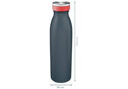 Drinkfles Leitz Cosy geïsoleerd fluweel grijs 500ml