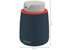 Handzeepdispenser Leitz Cosy voor handzeep 300ml grijs