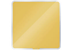 Glasbord Leitz Cosy magnetisch 450x450mm geel