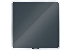 Glasbord Leitz Cosy magnetisch 450x450mm grijs
