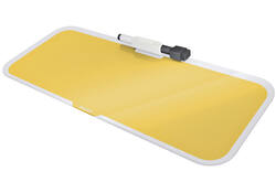 Glas Desktop Pad Leitz Cosy geel