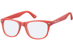 Leesbril Montana +2.00 dtp blue light filter rood