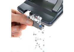 Perforator Rapesco X5-40ps antibacterieel 2-gaats zwart