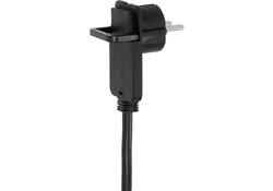 Stekkerdoos Brennenstuhl Comfort Plus 6 voudig inclusief platte stekker 2 meter zwart