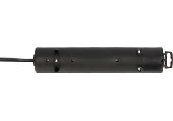 Stekkerdoos Brennenstuhl Comfort Plus 4 voudig inclusief platte stekker 2 meter zwart