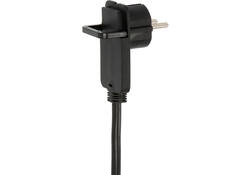 Stekkerdoos Brennenstuhl Comfort Plus 4 voudig inclusief platte stekker 2 meter zwart