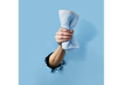 Microvezeldoek Greenspeed Re-belle 40x40cm blauw
