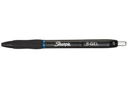 Gelschrijver Sharpie S-gel medium blauw blister à 3 stuks