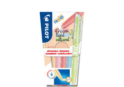 Markeerstift PILOT friXion light naturel assorti set à 6 stuks