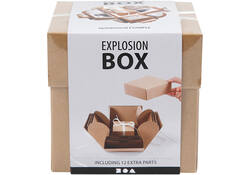 Explosion box Creativ Company 12x12x12cm naturel