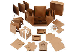 Explosion box Creativ Company 12x12x12cm naturel