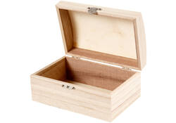 Schatkist Creativ Company 16.5x11x8.55cm hout