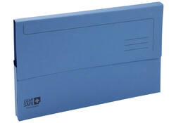 Pocketmap Exacompta Clean'Safe A4 400gr blauw
