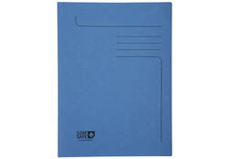 Dossiermap Exacompta Clean'Safe 2kleppen blauw