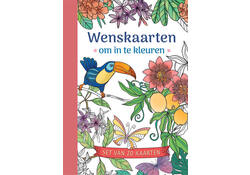 Wenskaarten Deltas om in te kleuren 20 stuks