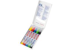 Acrylmarker edding e-5100 medium basis assorti set à 5 stuks