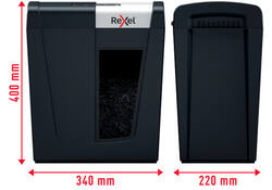 Papiervernietiger Rexel Secure MC6 snippers P5 2x15mm